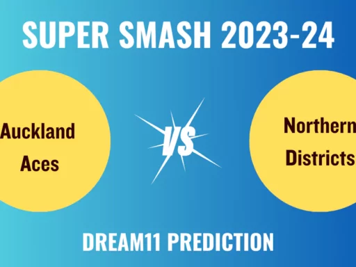 AA vs ND, Super Smash 2023-24: Match Prediction, Dream11 Team, Fantasy Tips & Pitch Report