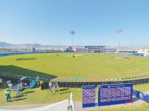 Al Amerat Cricket Ground, UAE vs WI