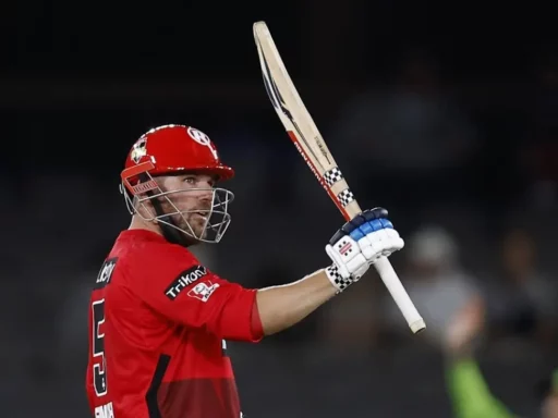 BBL 2023 24 Aaron Finch prepares for rare emotion as