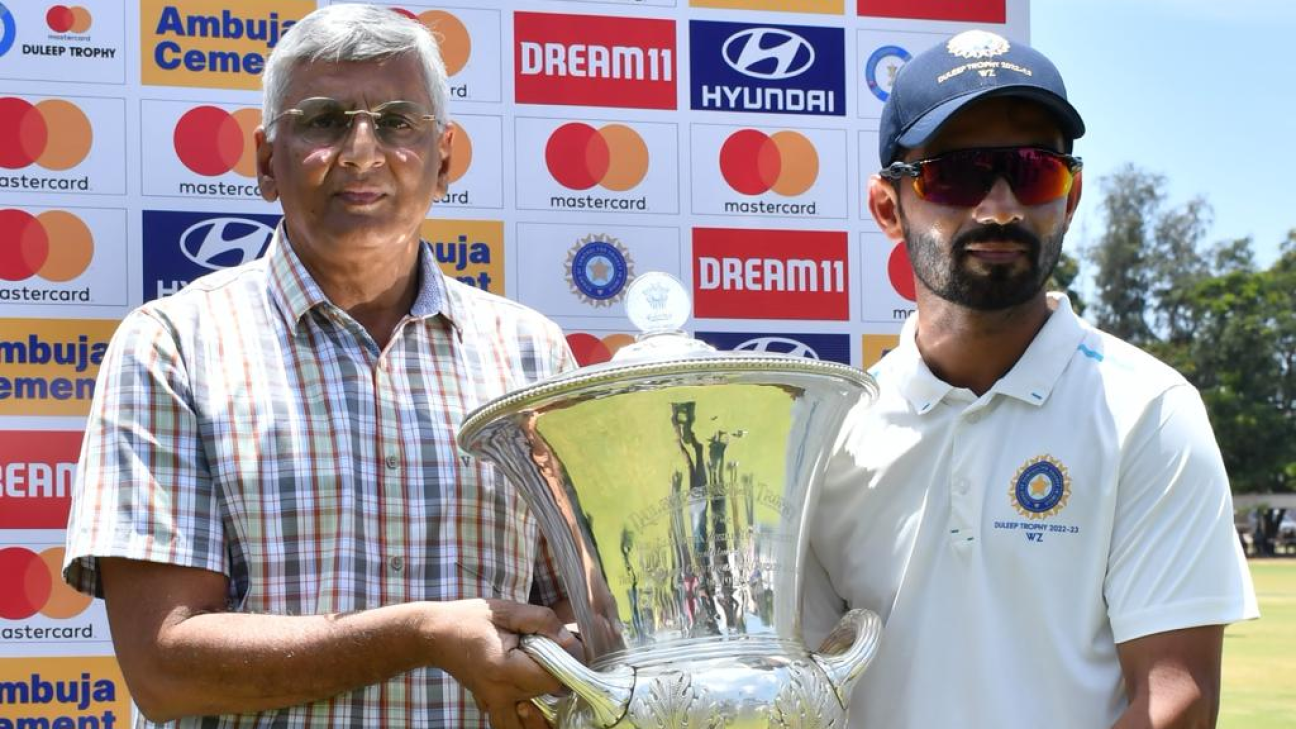 Duleep Trophy Tilak Varma Rinku Singh Mukesh Kumar among