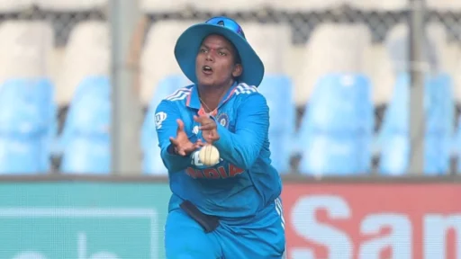 India Women drop seven catches against Australia at Wankhede