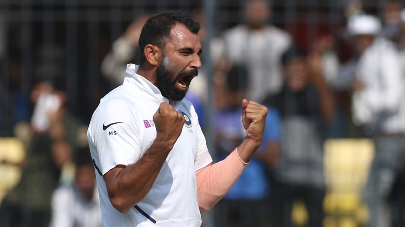 Mohammed Shami in top ten for bowlers Mayank Agarwal up