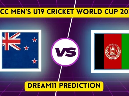 NZ-U19 vs AFG-U19: Match Prediction, Dream11 Team, Fantasy Tips & Pitch Report