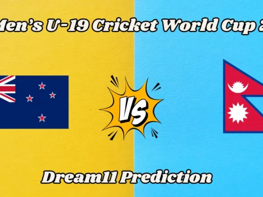 NZ-U19 vs NP-U19: Match Prediction, Dream11 Team, Fantasy Tips & Pitch Report