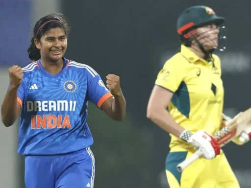 Recent Match Report India W vs AUS WMN 1st