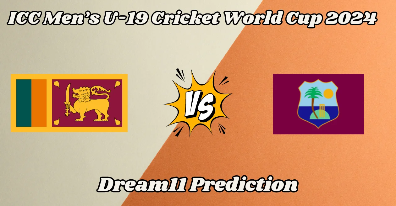 SL U-19 vs WI U-19: Match Prediction, Dream11 Team, Fantasy Tips & Pitch Report